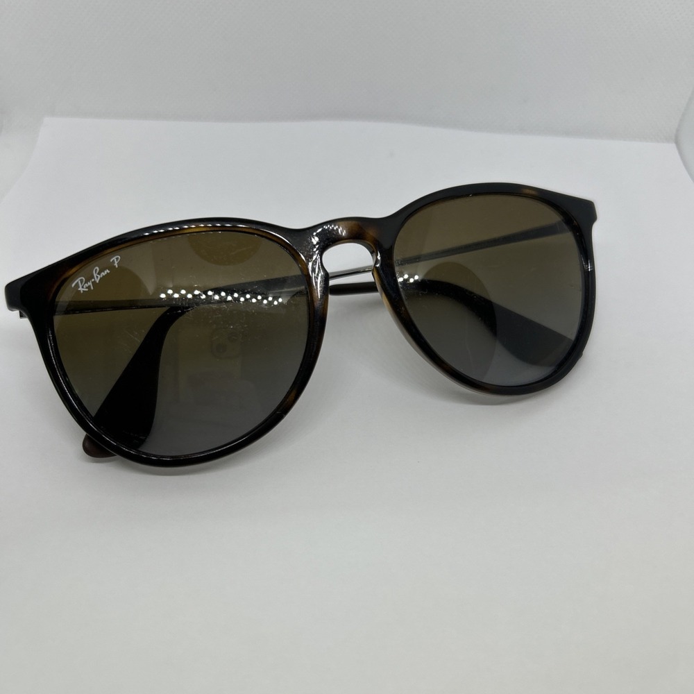*READ* Ray Ban RB 4171 Erika 710/T5 54 18 145 3P Polarized Sun Glasses
